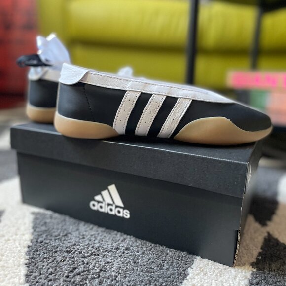 Adidas Taekwondo Mei Shoes | New With Box | Size 5 | Black & White - Picture 3 of 5
